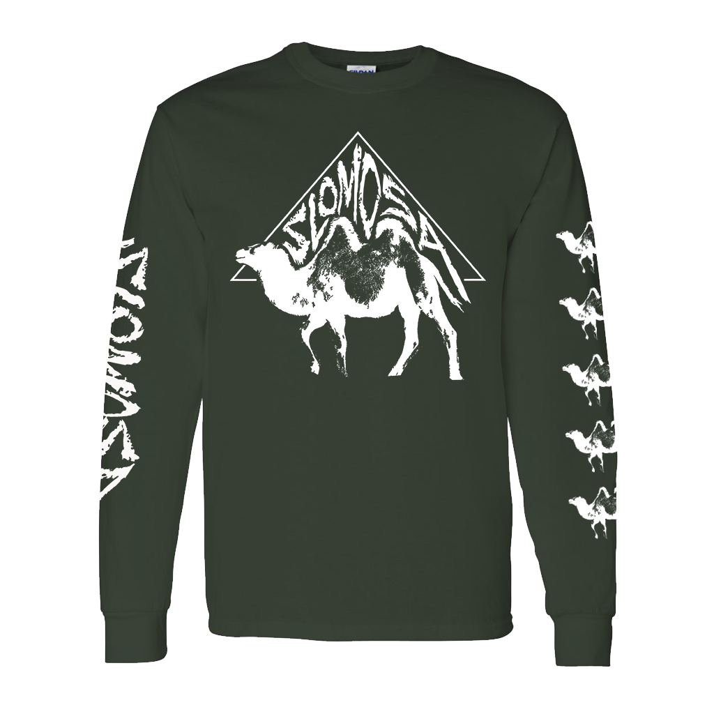 Green Long Sleeve Camel Tee